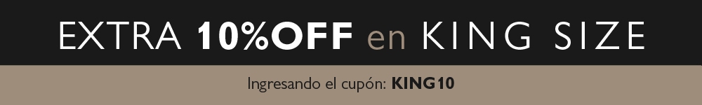 KING 10% OFF
