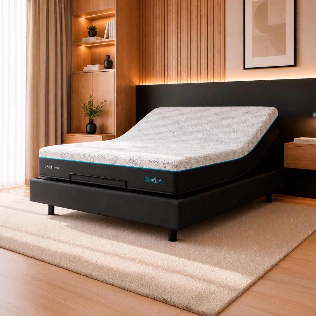 Colchón Queen BedTime EcoHybrid (160x200) Cama funcional REGALO
