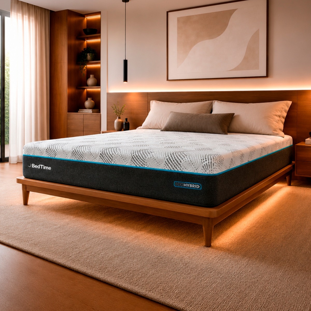 Colchón King BedTime EcoHybrid (200x200) 